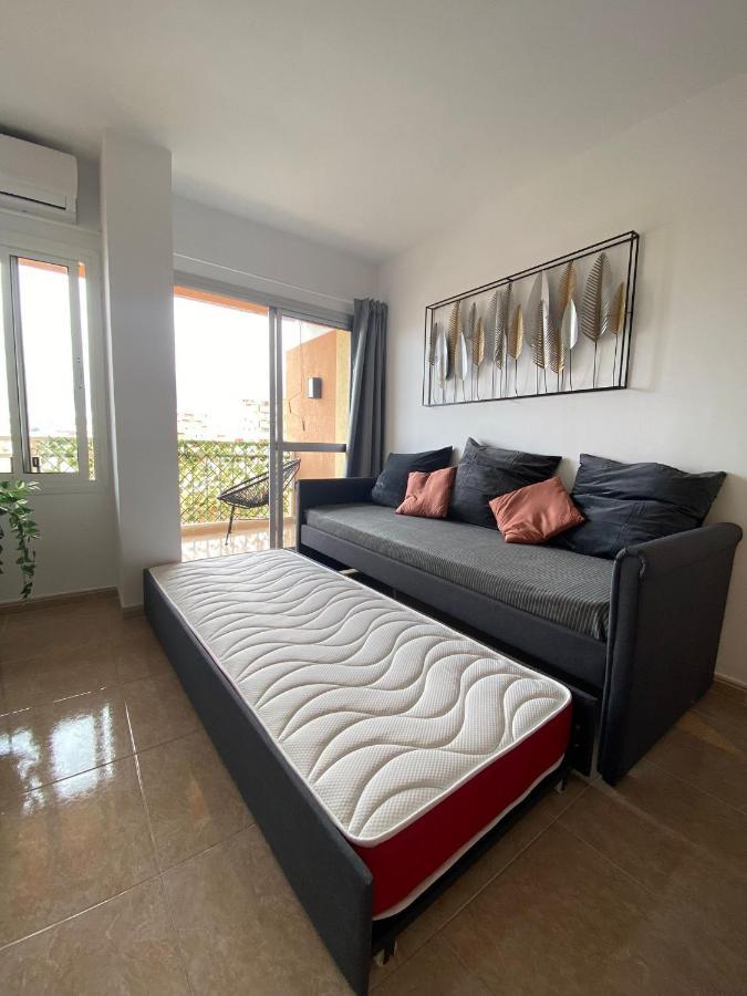 Apt Con Espectacular Vista, Piscinas, Recep 24 Hs Benalmadena Ngoại thất bức ảnh